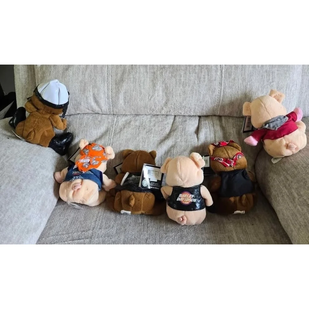 Harley Davidson Bean bag plushies $47 obo